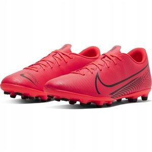 Nike Mercurial Vapor 13 Club MG Laser Crimson Soccer Cleats